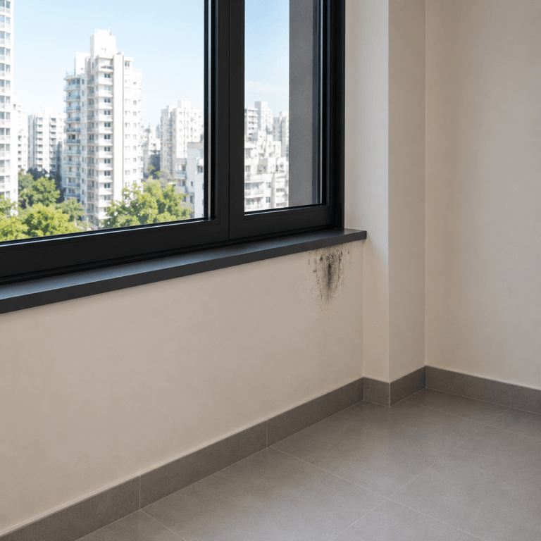 עובש ורטיבות בקיר